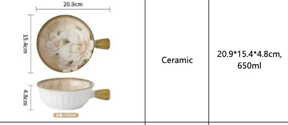 6-inch handle bowl