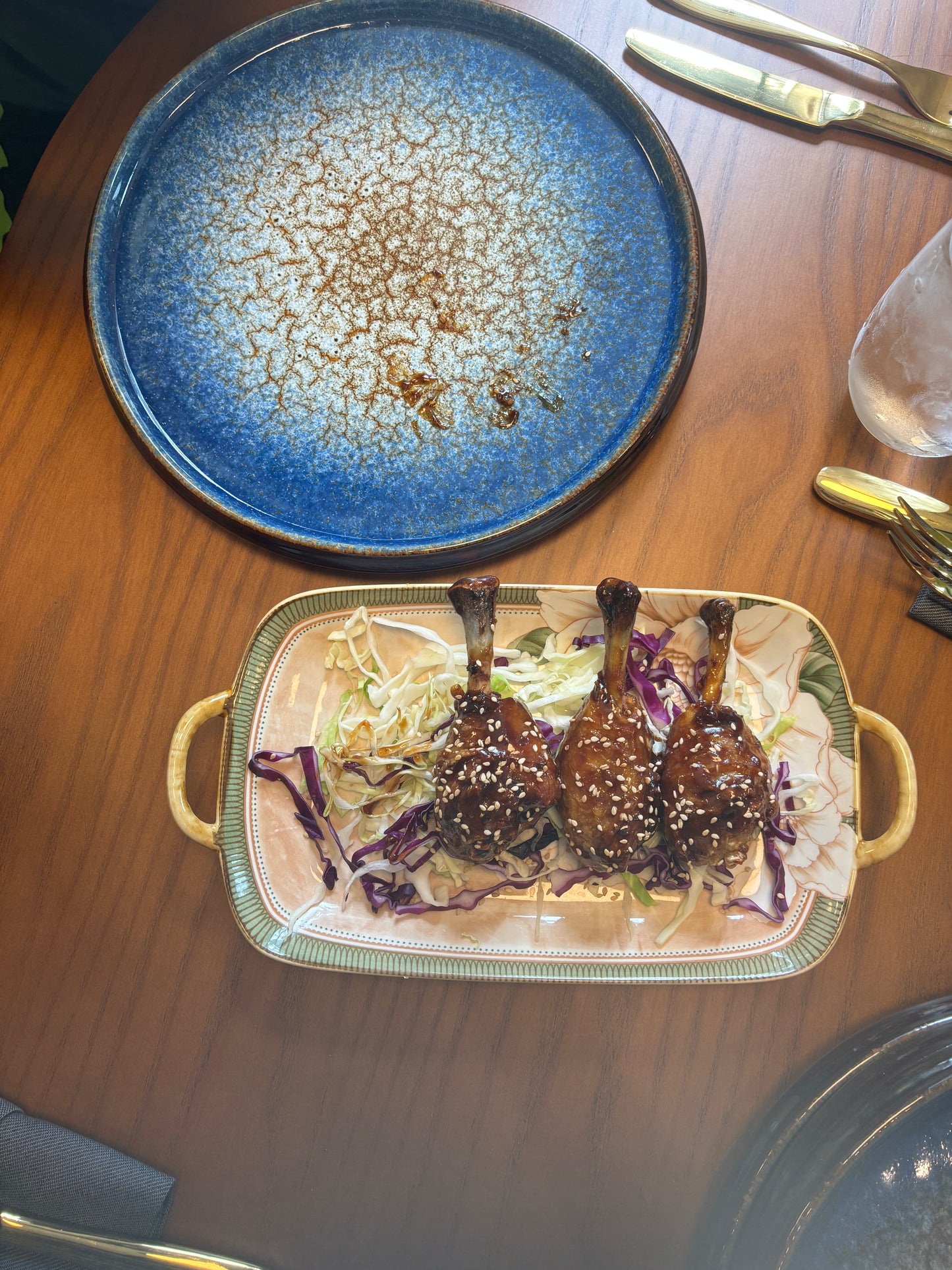 12-inch double-eared fish platter