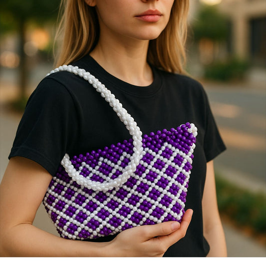 Purple Pearls bags